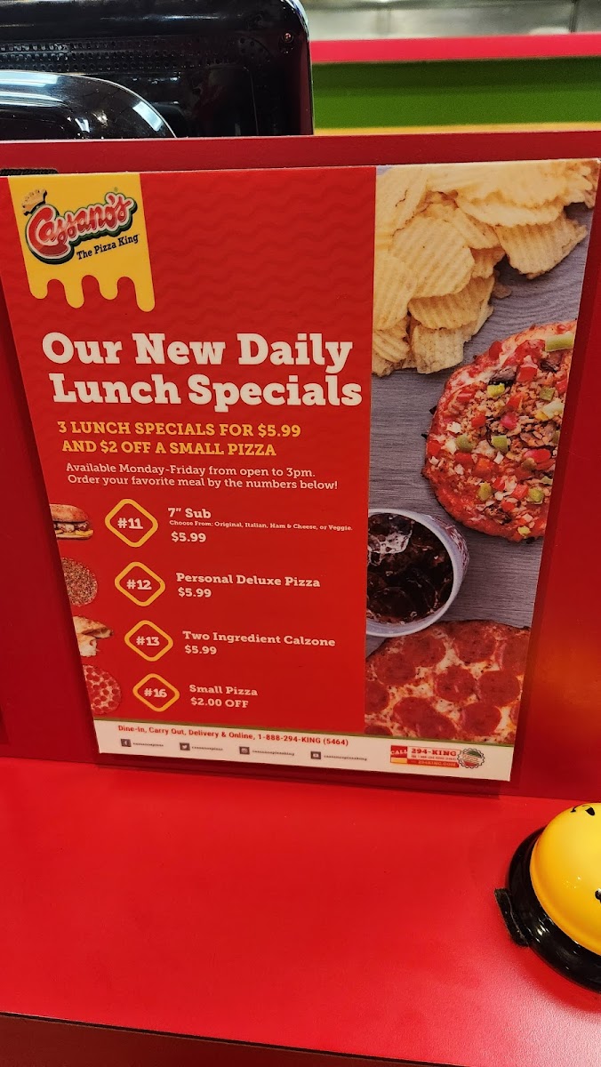 Menu Cassano's The Pizza King-4