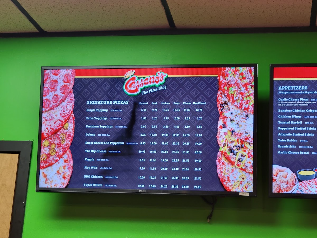 Menu Cassano's The Pizza King-8